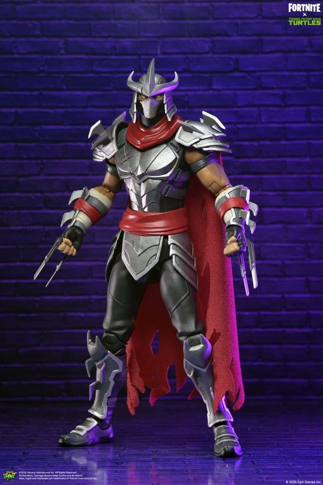 Teenage Mutant Ninja Turtles x Fortnite Actionfigur Shredder 18 cm – Bild 6