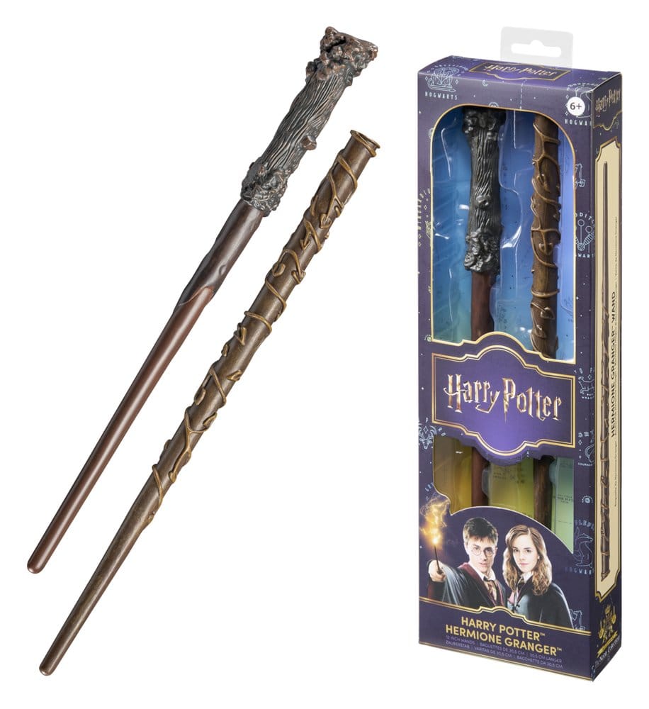 Harry Potter Roleplay-Replik Zauberstäbe 2er-Pack Harry Potter & Hermione Granger 31 cm – Bild 2