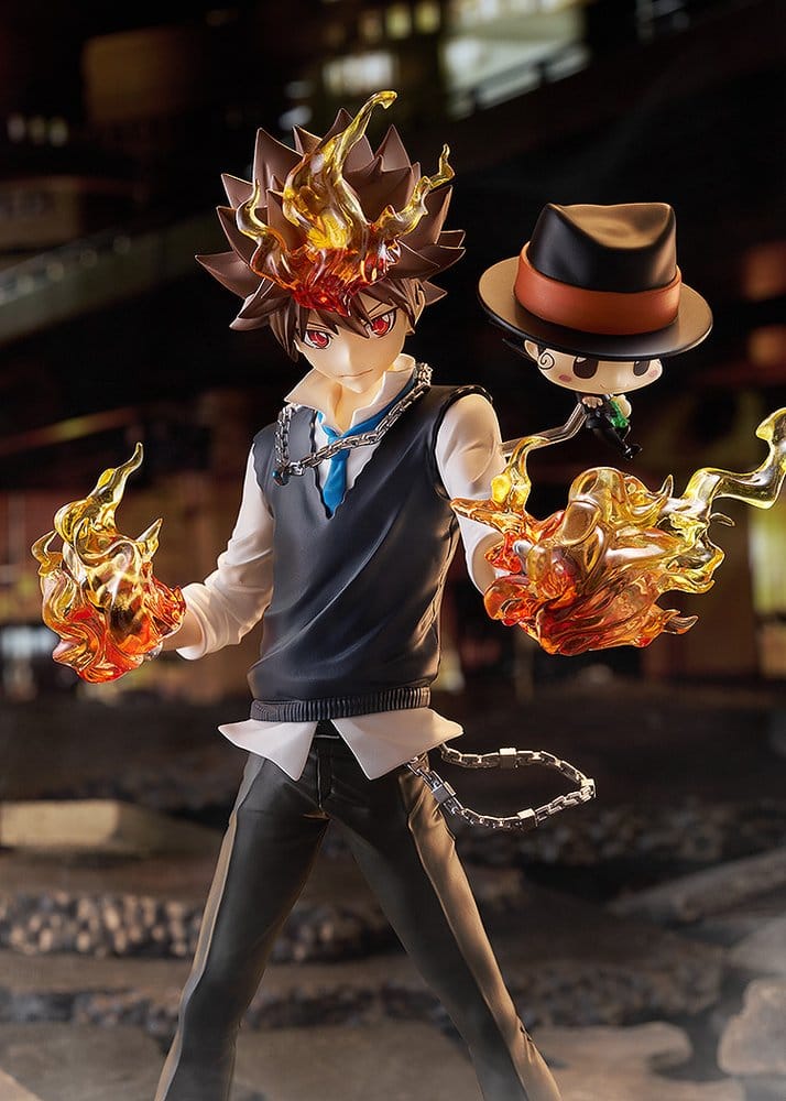 Katekyo Hitman Reborn Pop Up Parade SP PVC Figuren 2er-Pack Tsunayoshi Sawada & Reborn 24 cm – Bild 5