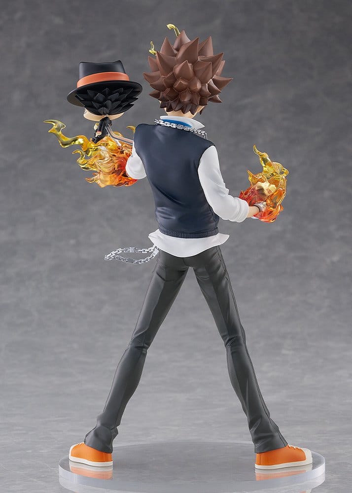 Katekyo Hitman Reborn Pop Up Parade SP PVC Figuren 2er-Pack Tsunayoshi Sawada & Reborn 24 cm – Bild 7
