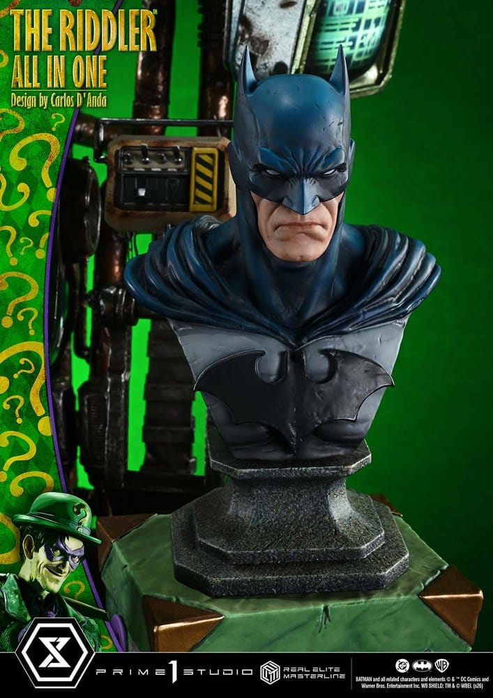 DC Comics Real Elite Masterline Series Statue 1/3 The Riddler All In One (Design by Carlos D'Anda) 74 cm – Bild 15