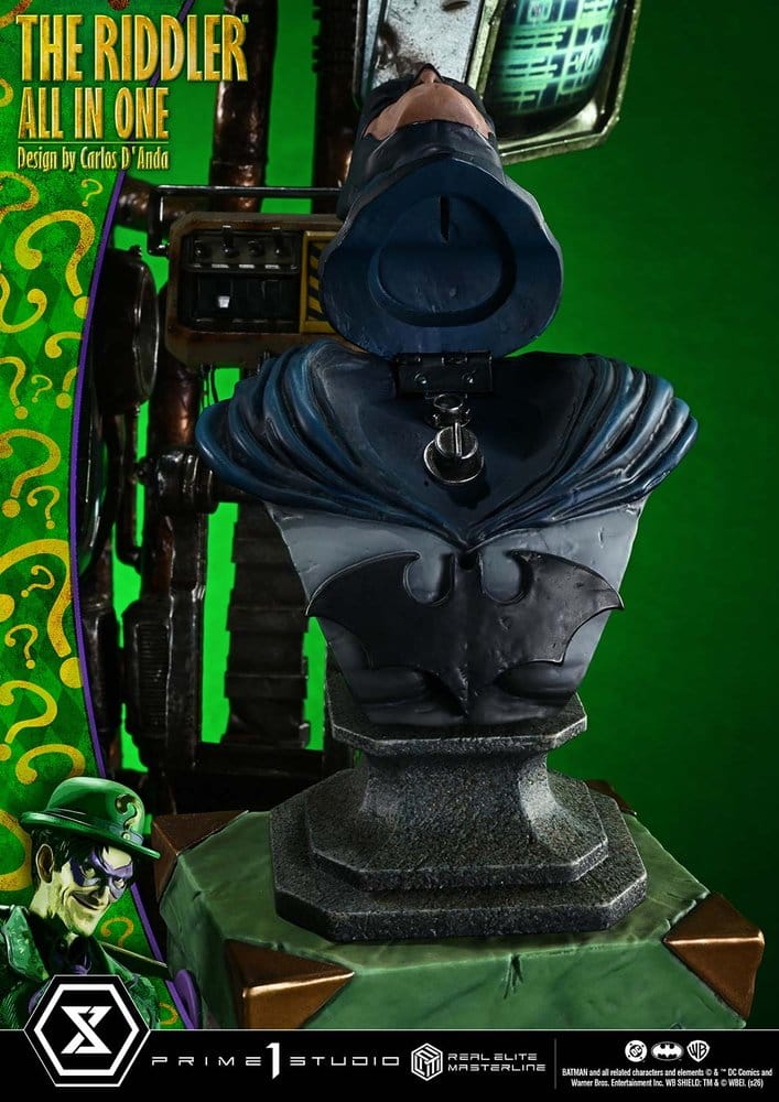 DC Comics Real Elite Masterline Series Statue 1/3 The Riddler All In One (Design by Carlos D'Anda) 74 cm – Bild 16