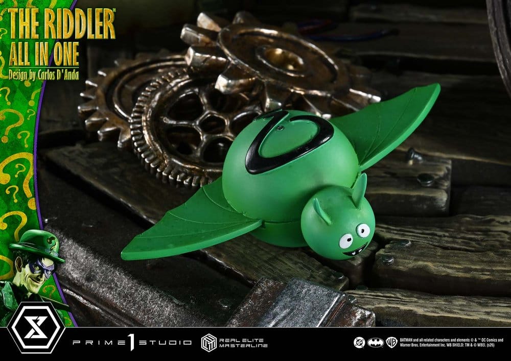 DC Comics Real Elite Masterline Series Statue 1/3 The Riddler All In One (Design by Carlos D'Anda) 74 cm – Bild 23