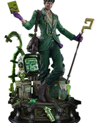 DC Comics Real Elite Masterline Series Statue 1/3 The Riddler All In One (Design by Carlos D'Anda) Deluxe Version 74 cm
