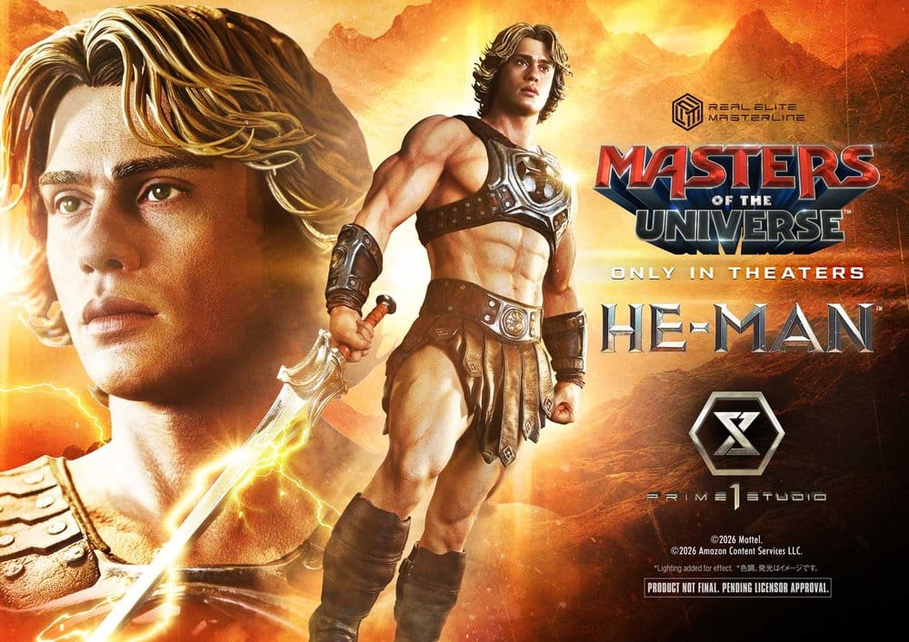 Masters of the Universe (2026 Film) Real Elite Masterline Series Statue 1/3 He-Man 93 cm – Bild 2