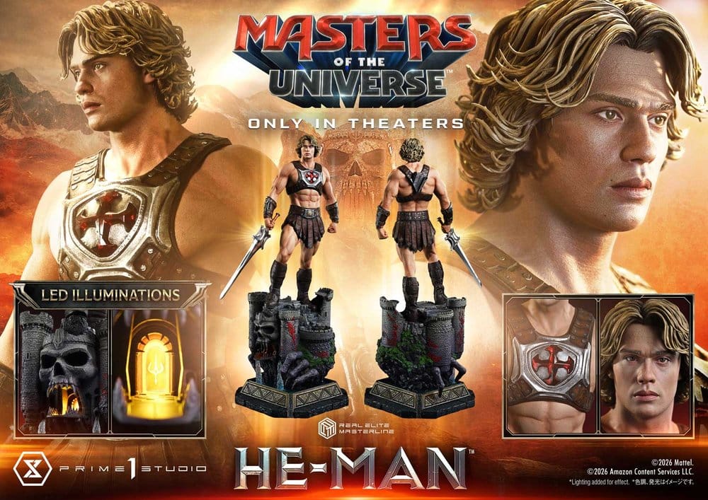 Masters of the Universe (2026 Film) Real Elite Masterline Series Statue 1/3 He-Man 93 cm – Bild 5