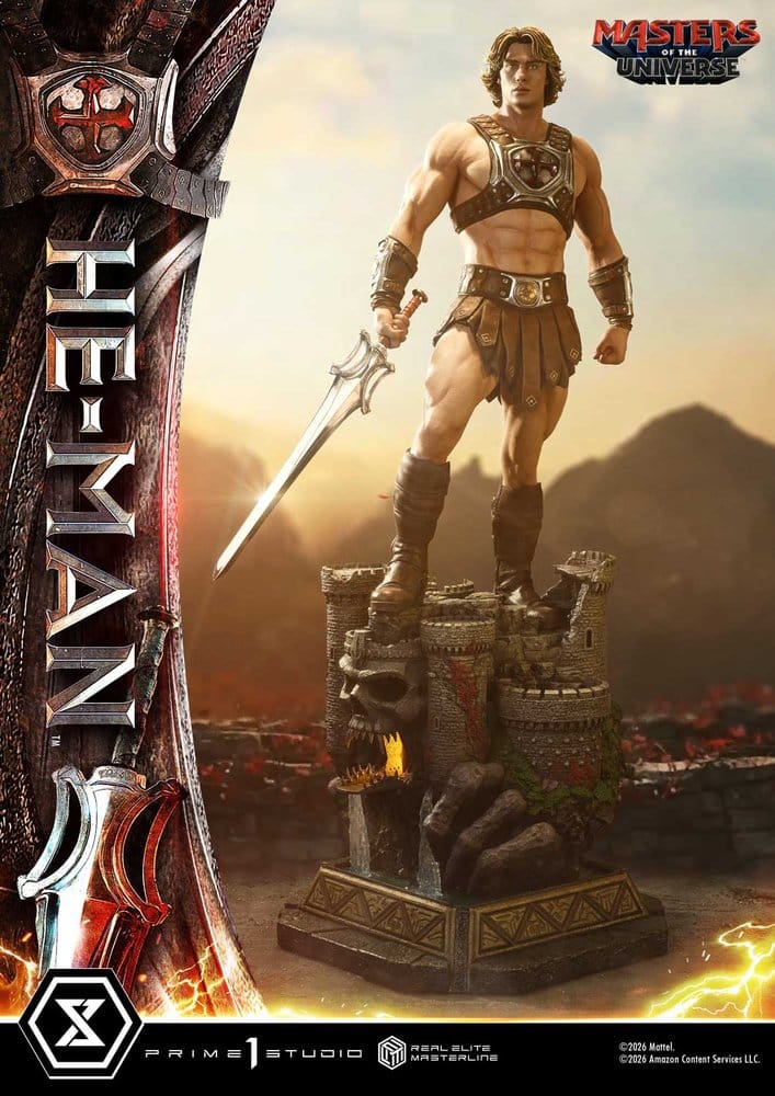 Masters of the Universe (2026 Film) Real Elite Masterline Series Statue 1/3 He-Man Deluxe Version 117 cm – Bild 7