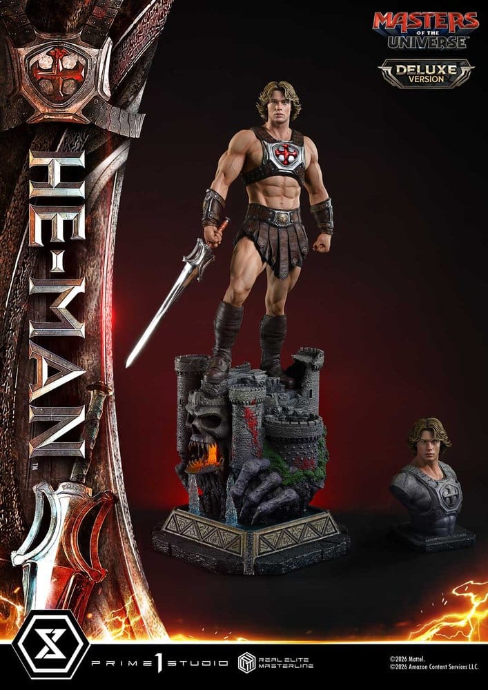 Masters of the Universe (2026 Film) Real Elite Masterline Series Statue 1/3 He-Man Deluxe Version 117 cm – Bild 10