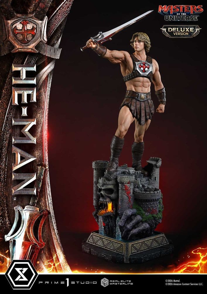 Masters of the Universe (2026 Film) Real Elite Masterline Series Statue 1/3 He-Man Deluxe Version 117 cm – Bild 13