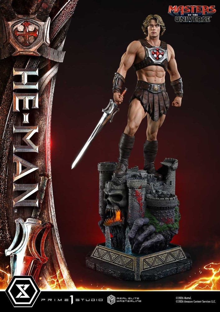 Masters of the Universe (2026 Film) Real Elite Masterline Series Statue 1/3 He-Man Deluxe Version 117 cm – Bild 15
