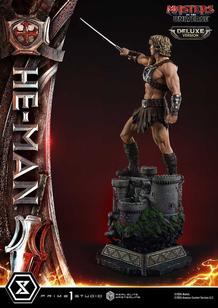 Masters of the Universe (2026 Film) Real Elite Masterline Series Statue 1/3 He-Man Deluxe Version 117 cm – Bild 22
