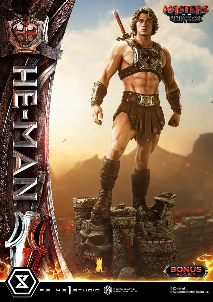 Masters of the Universe (2026 Film) Real Elite Masterline Series Statue 1/3 He-Man DX Bonus Version 117 cm – Bild 5