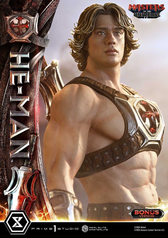Masters of the Universe (2026 Film) Real Elite Masterline Series Statue 1/3 He-Man DX Bonus Version 117 cm – Bild 6