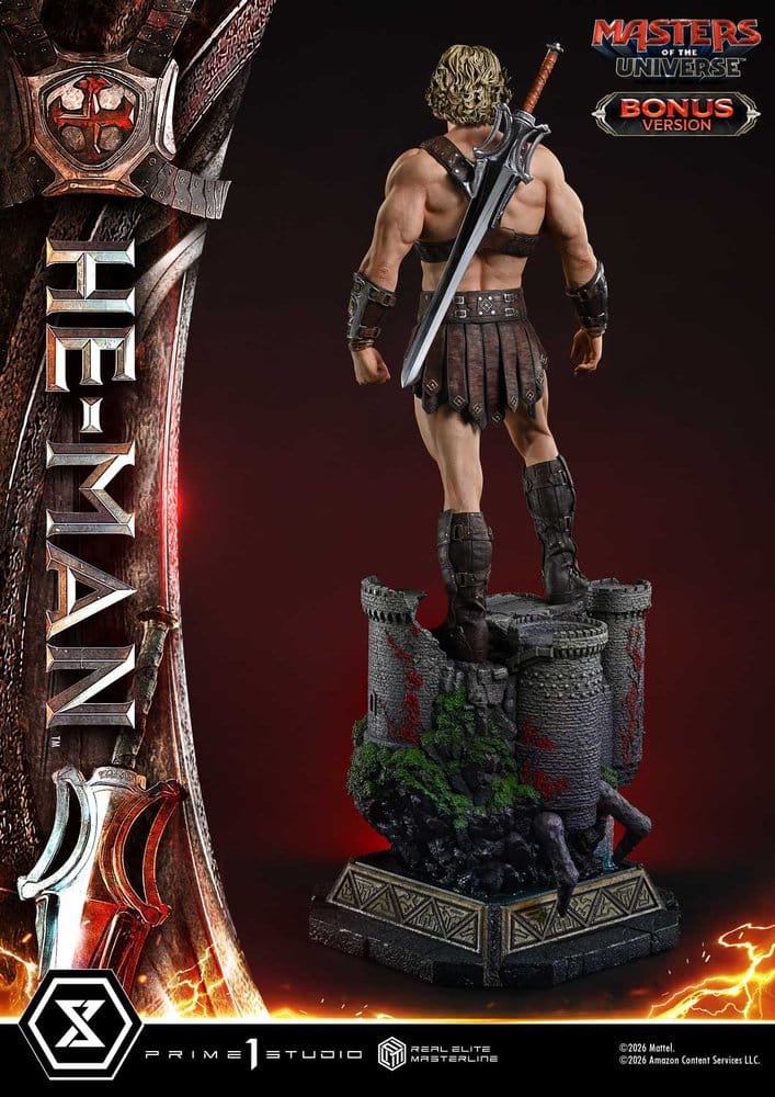 Masters of the Universe (2026 Film) Real Elite Masterline Series Statue 1/3 He-Man DX Bonus Version 117 cm – Bild 8
