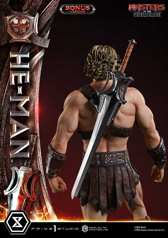 Masters of the Universe (2026 Film) Real Elite Masterline Series Statue 1/3 He-Man DX Bonus Version 117 cm – Bild 10