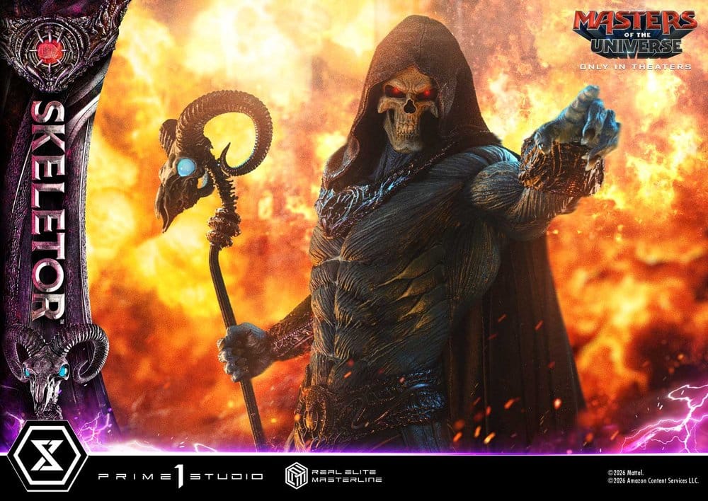 Masters of the Universe (2026 Film) Real Elite Masterline Series Statue 1/3 Skeletor 95 cm – Bild 4