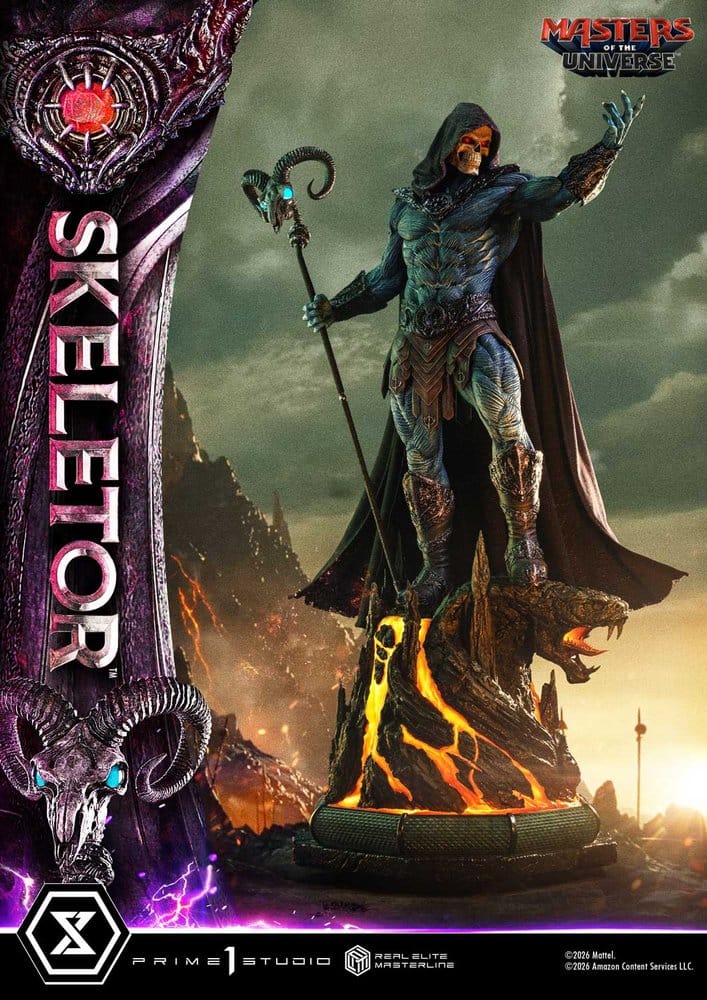 Masters of the Universe (2026 Film) Real Elite Masterline Series Statue 1/3 Skeletor 95 cm – Bild 5