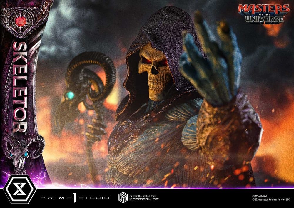 Masters of the Universe (2026 Film) Real Elite Masterline Series Statue 1/3 Skeletor 95 cm – Bild 6