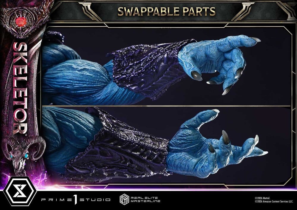 Masters of the Universe (2026 Film) Real Elite Masterline Series Statue 1/3 Skeletor 95 cm – Bild 8