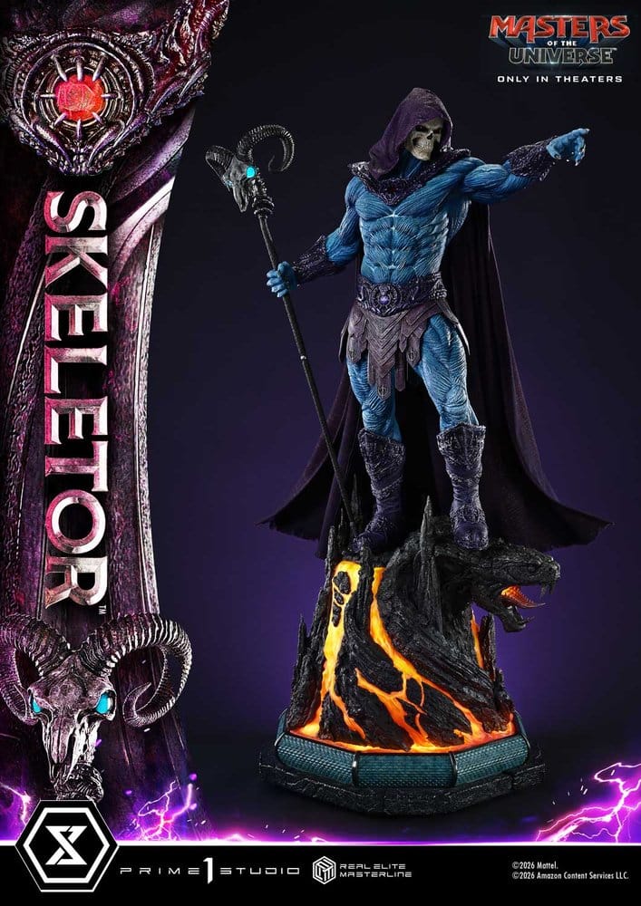 Masters of the Universe (2026 Film) Real Elite Masterline Series Statue 1/3 Skeletor 95 cm – Bild 11