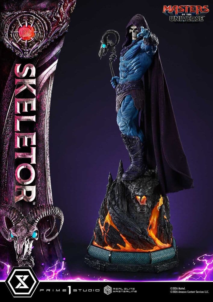 Masters of the Universe (2026 Film) Real Elite Masterline Series Statue 1/3 Skeletor 95 cm – Bild 12