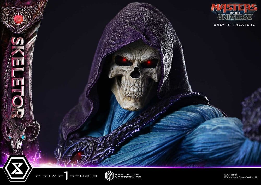 Masters of the Universe (2026 Film) Real Elite Masterline Series Statue 1/3 Skeletor 95 cm – Bild 15