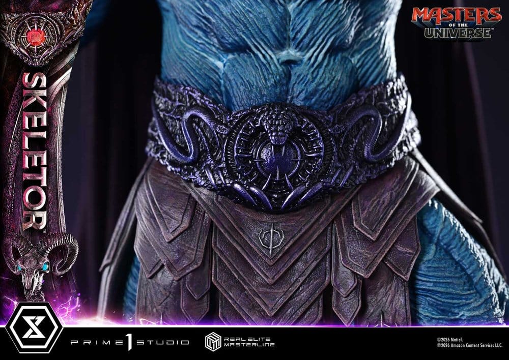 Masters of the Universe (2026 Film) Real Elite Masterline Series Statue 1/3 Skeletor 95 cm – Bild 18