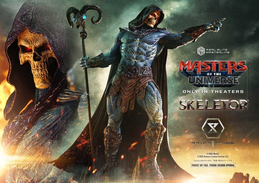 Masters of the Universe (2026 Film) Real Elite Masterline Series Statue 1/3 Skeletor Bonus Version 96 cm – Bild 2