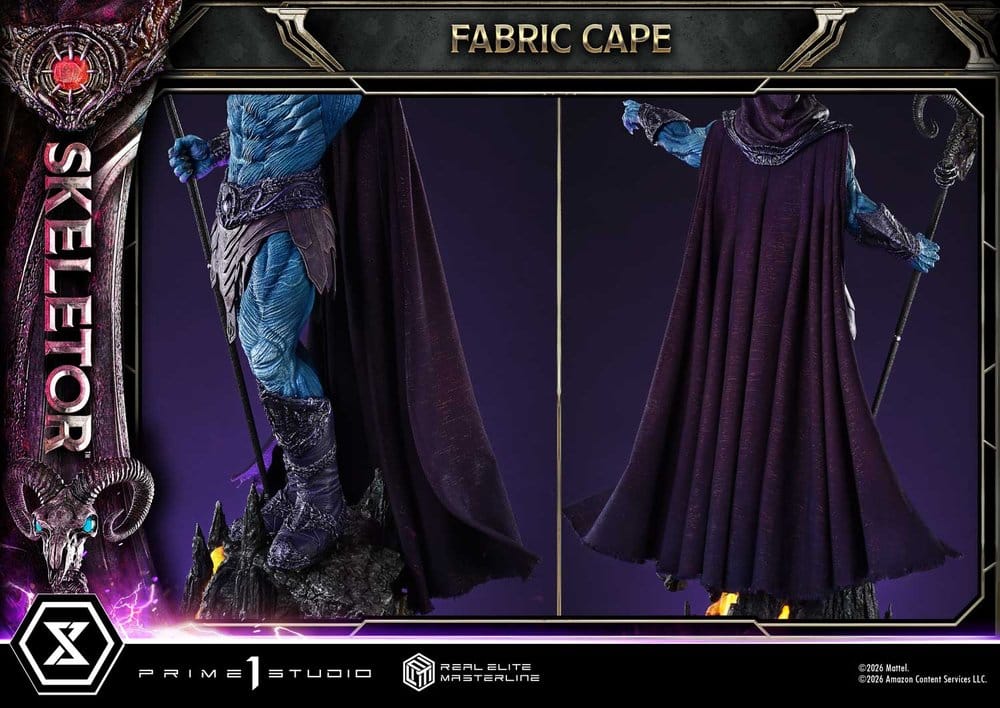 Masters of the Universe (2026 Film) Real Elite Masterline Series Statue 1/3 Skeletor Bonus Version 96 cm – Bild 12