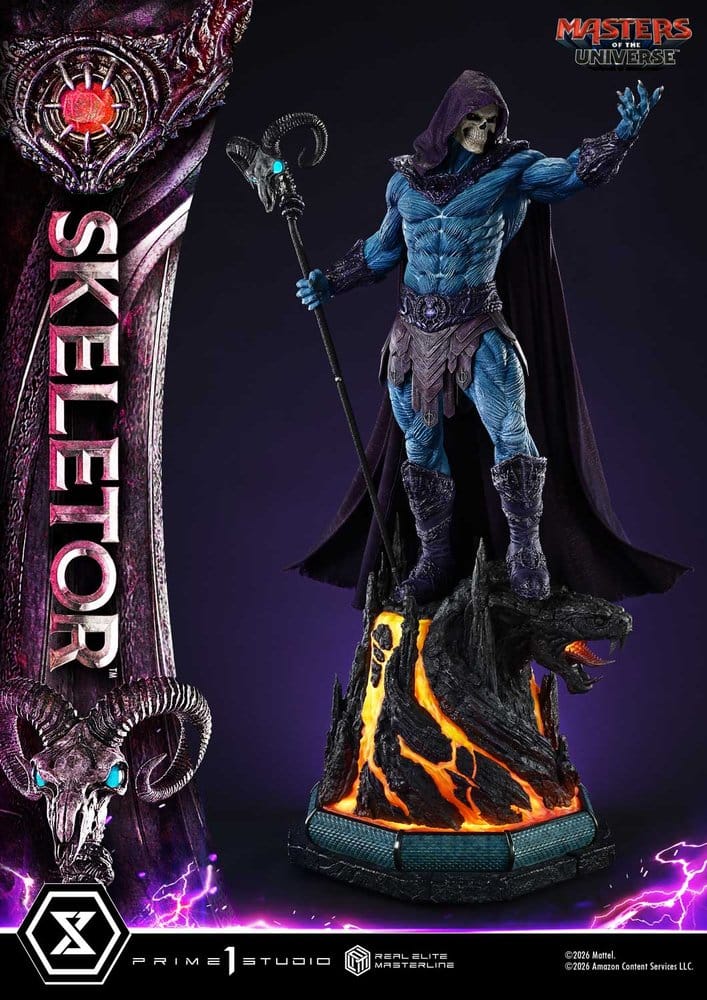 Masters of the Universe (2026 Film) Real Elite Masterline Series Statue 1/3 Skeletor Bonus Version 96 cm – Bild 14