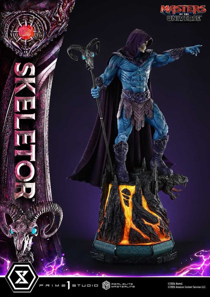 Masters of the Universe (2026 Film) Real Elite Masterline Series Statue 1/3 Skeletor Bonus Version 96 cm – Bild 17
