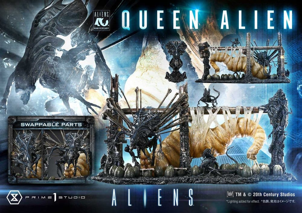 Aliens (Film) Ultimate Diorama Masterline Statue Queen Alien 75 cm – Bild 5