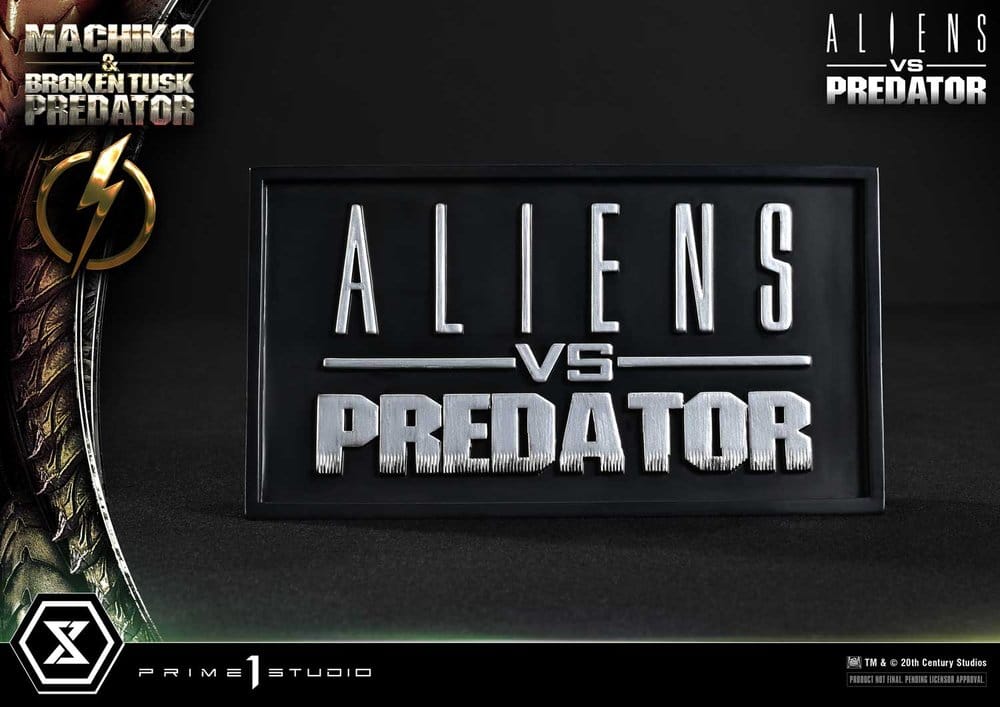 Aliens vs. Predator (Comic) Ultimate Premium Masterline Statue 1/4 Machiko & Broken Tusk Predator 79 cm – Bild 13