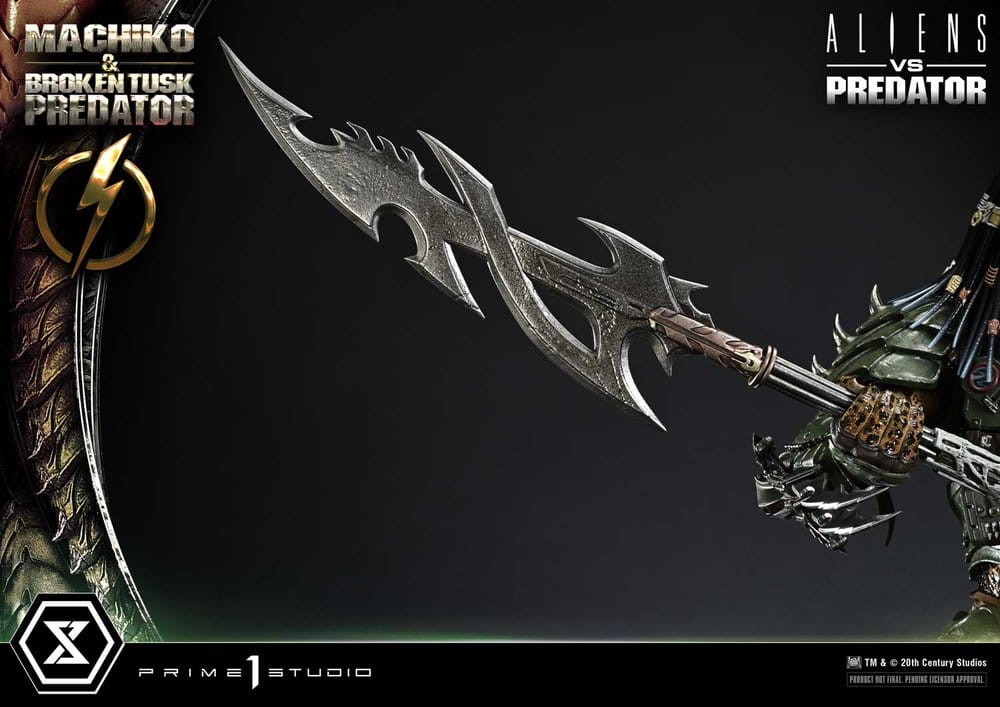 Aliens vs. Predator (Comic) Ultimate Premium Masterline Statue 1/4 Machiko & Broken Tusk Predator 79 cm – Bild 21