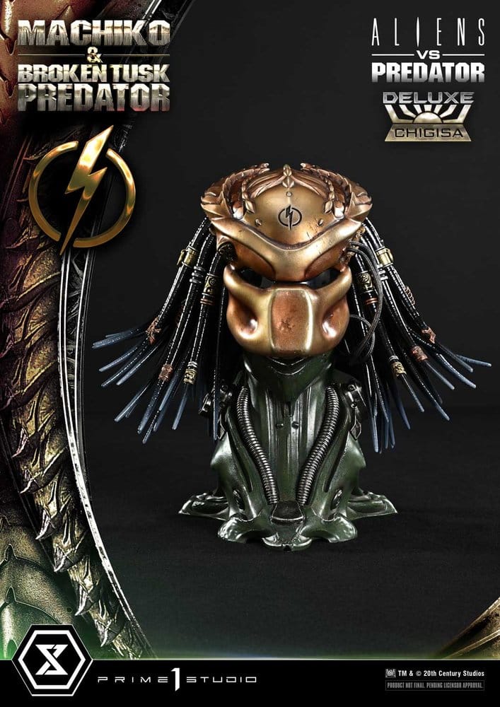 Aliens vs. Predator (Comic) Ultimate Premium Masterline Statue 1/4 Machiko & Broken Tusk Predator Deluxe Version 84 cm – Bild 13