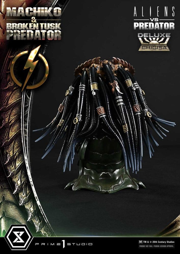 Aliens vs. Predator (Comic) Ultimate Premium Masterline Statue 1/4 Machiko & Broken Tusk Predator Deluxe Version 84 cm – Bild 24