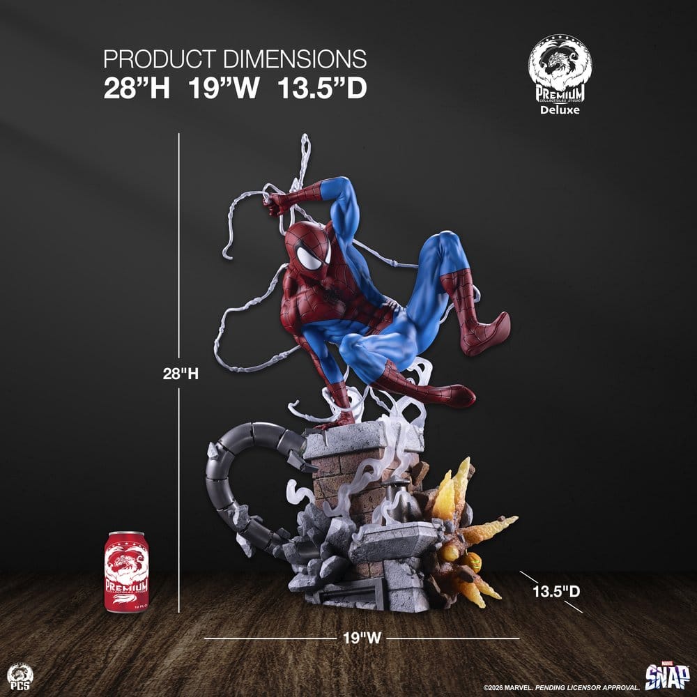 Marvel Snap Statue 1/3 Spider-Man Deluxe Edition 71 cm – Bild 24