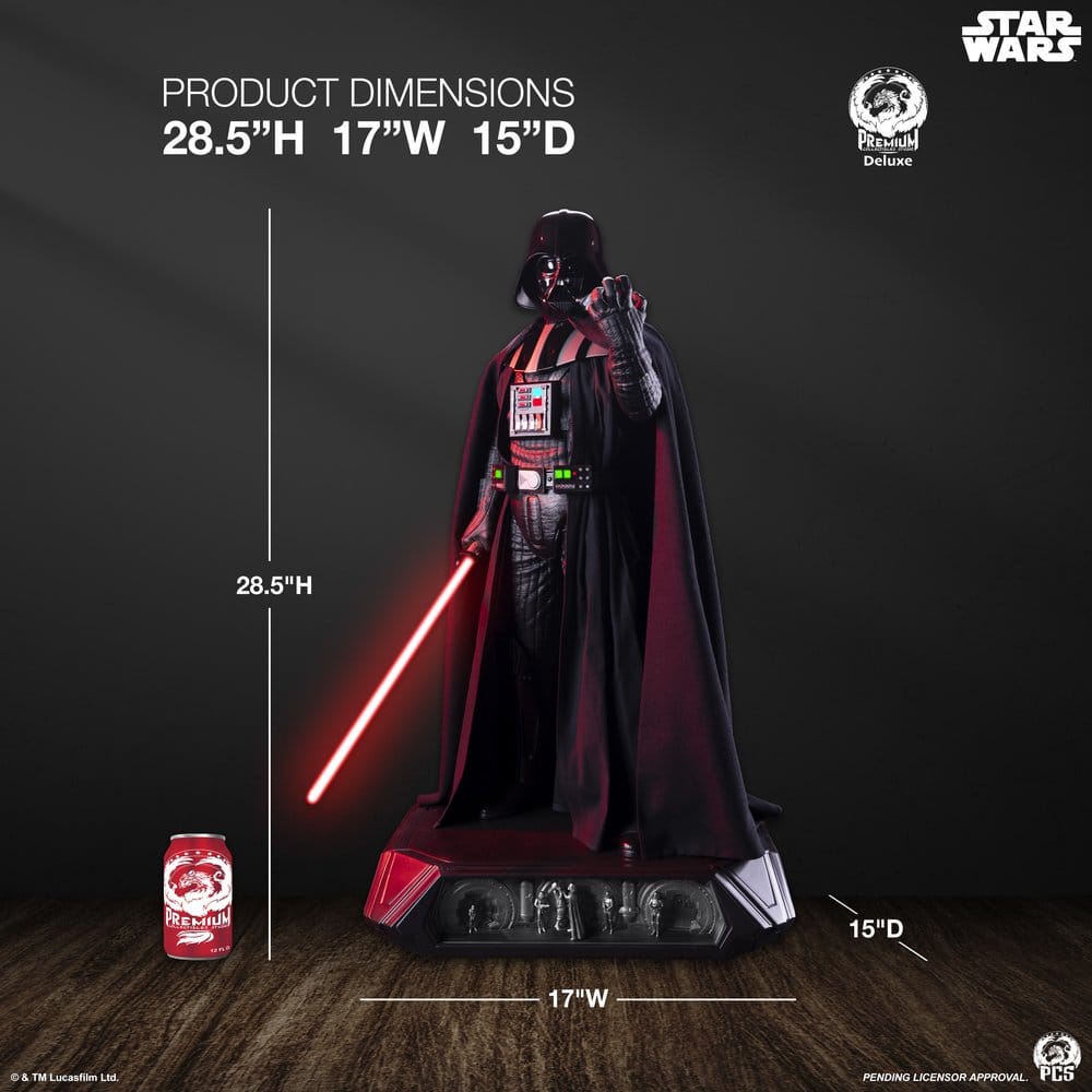 Star Wars Statue 1/3 Darth Vader Deluxe Edition 72 cm – Bild 20