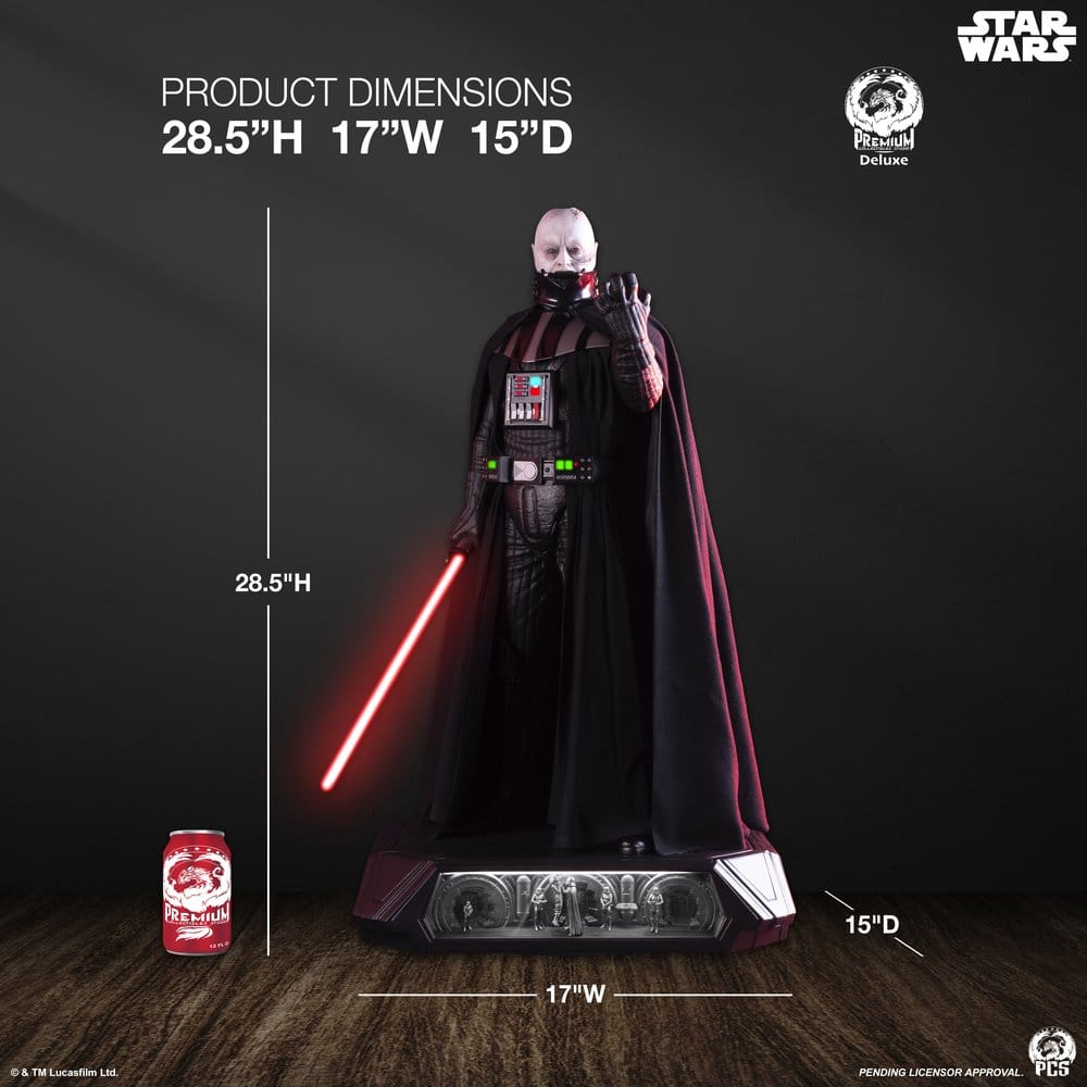 Star Wars Statue 1/3 Darth Vader Hyperreal Edition 72 cm – Bild 24