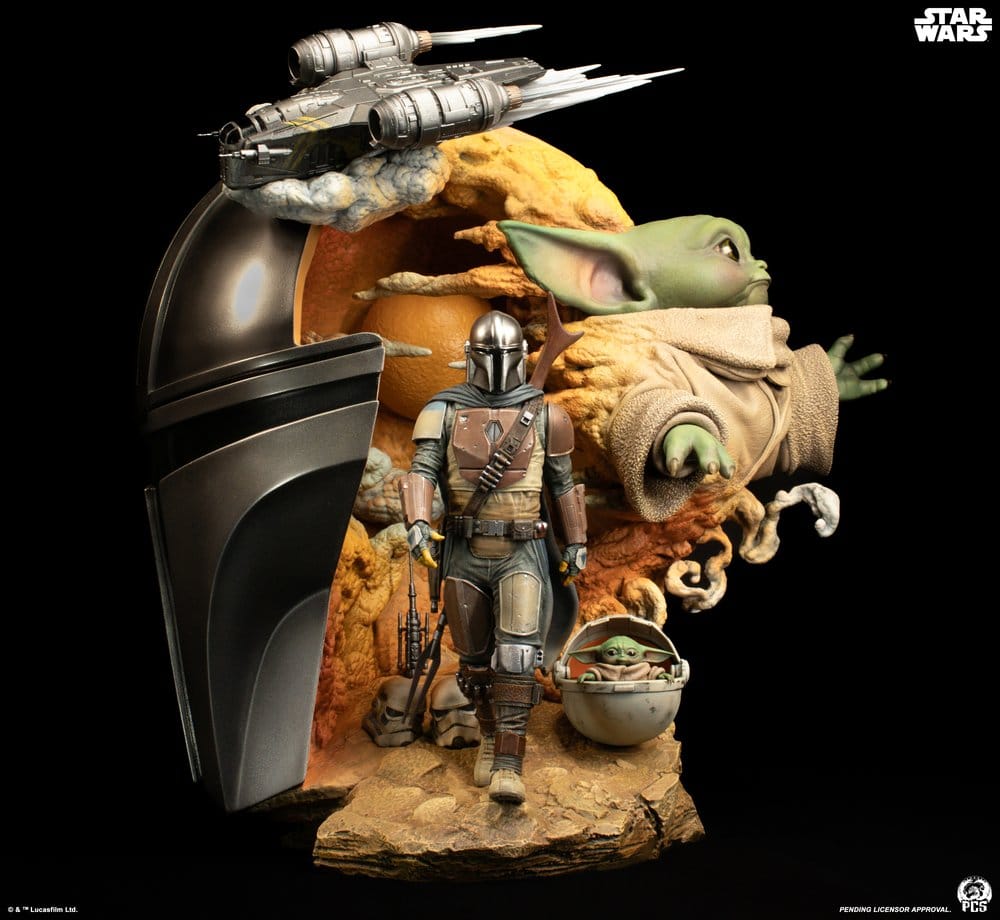 Star Wars: The Mandalorian Fine Art Büste 41 cm – Bild 2