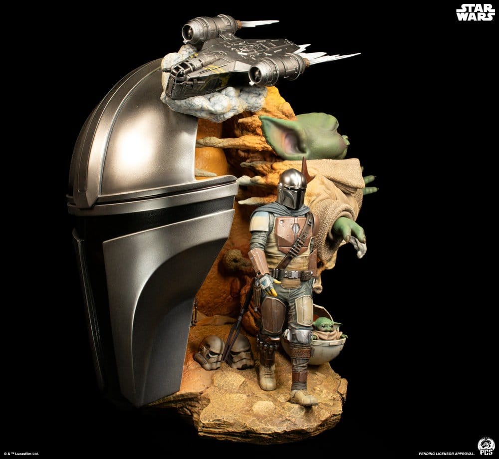 Star Wars: The Mandalorian Fine Art Büste 41 cm – Bild 3
