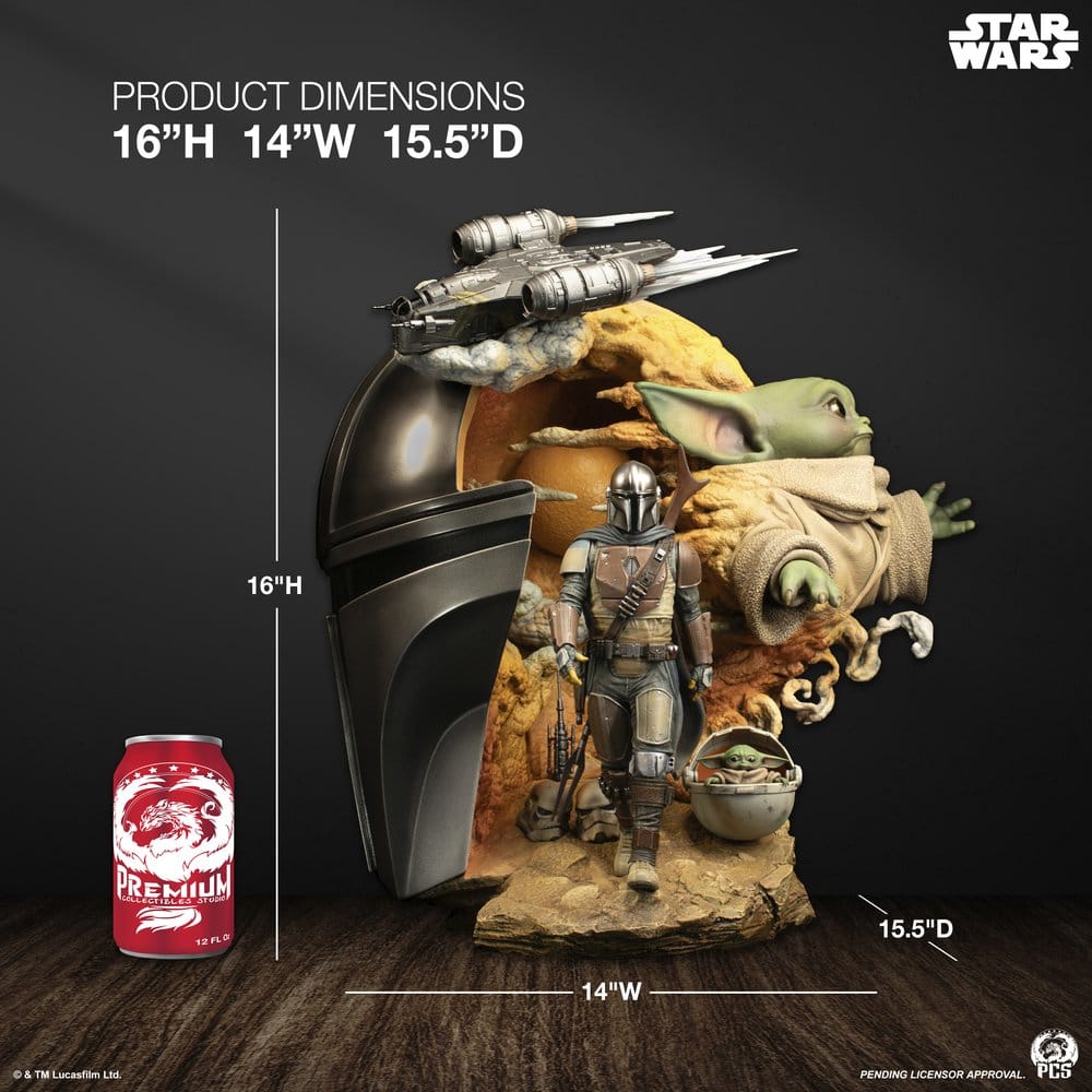 Star Wars: The Mandalorian Fine Art Büste 41 cm – Bild 24