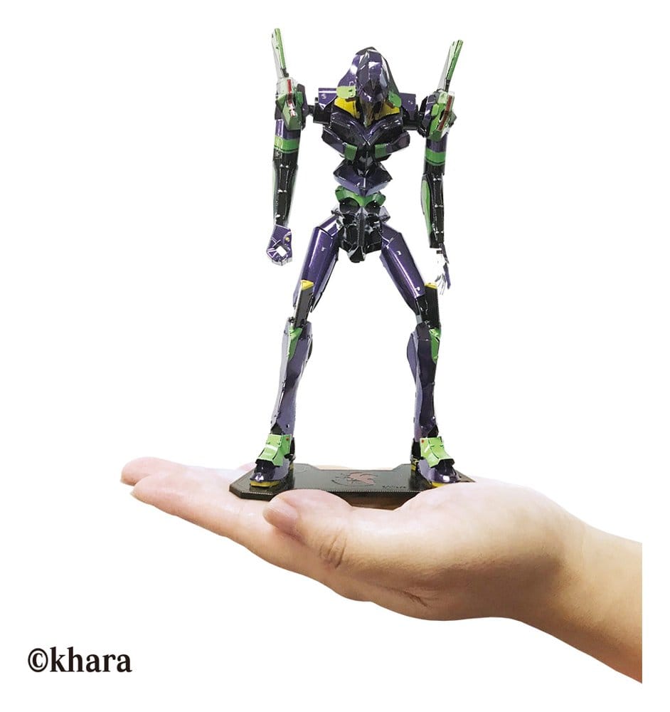 Evangelion Metallic Nano Plastic Model Kit Unit 01 17 cm – Bild 6