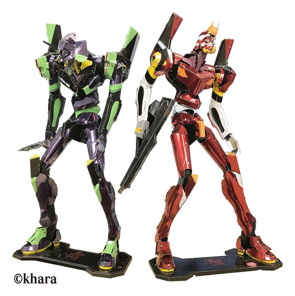 Evangelion Metallic Nano Plastic Model Kit Unit 02 17 cm – Bild 3