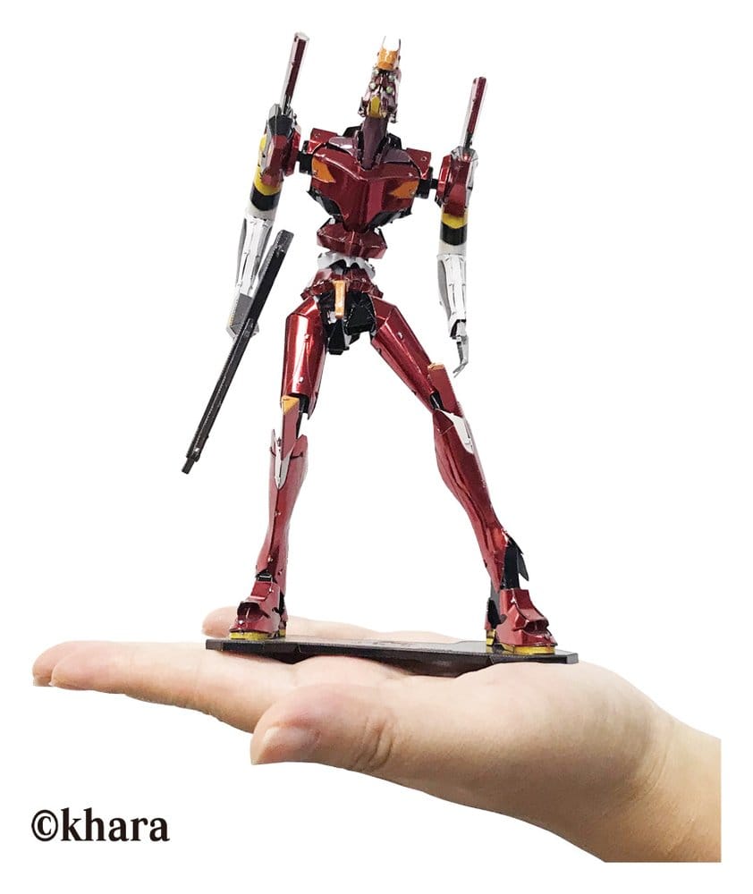 Evangelion Metallic Nano Plastic Model Kit Unit 02 17 cm – Bild 5