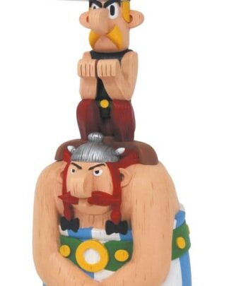 Asterix Resin Statue Totem Asterix, Obelix & Idefix 40 cm
