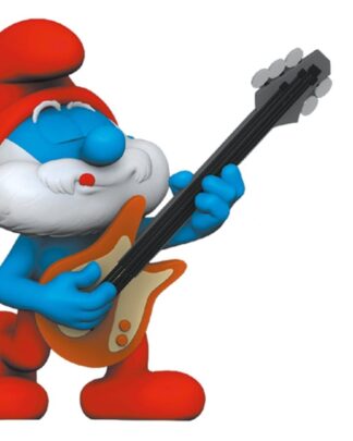 Die Schlümpfe PVC Figur Papa Schlumpf mit Gitarre 5,5 cm