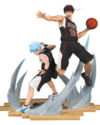 Kuroko's Basket Resin Statue 1/6 Tetsuya Kuroko & Taiga Kagami Black Jersey Edition 41 cm