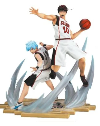 Kuroko's Basket Resin Statue 1/6 Tetsuya Kuroko & Taiga Kagami White Jersey Edition 41 cm