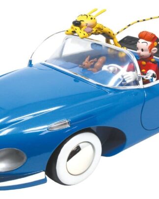 Spirou und Fantasio Resin Statue 1/10 Spirou, Marsupilami & Pips in der Turbotraction
